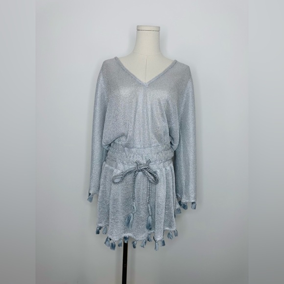 Ramy Brook Regina Tassel Trimmed Cover-Up Minidress - Picture 4 of 15